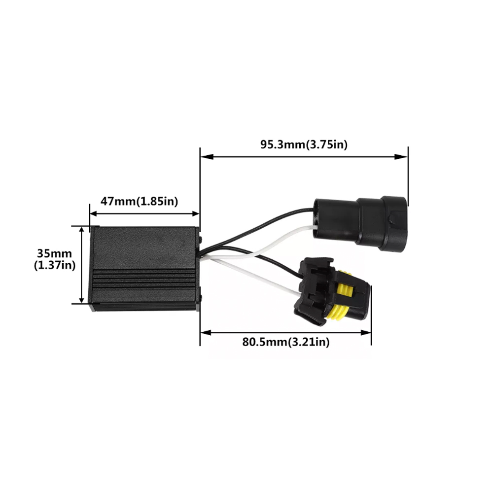 H7 Led Canbus Adapter 2db - Royal Tuning Autó és Motoros Kiegészítő Webshop