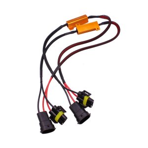 HB3 led canbus adapter 2db