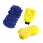 Autómosó szivacsok, kesztyük