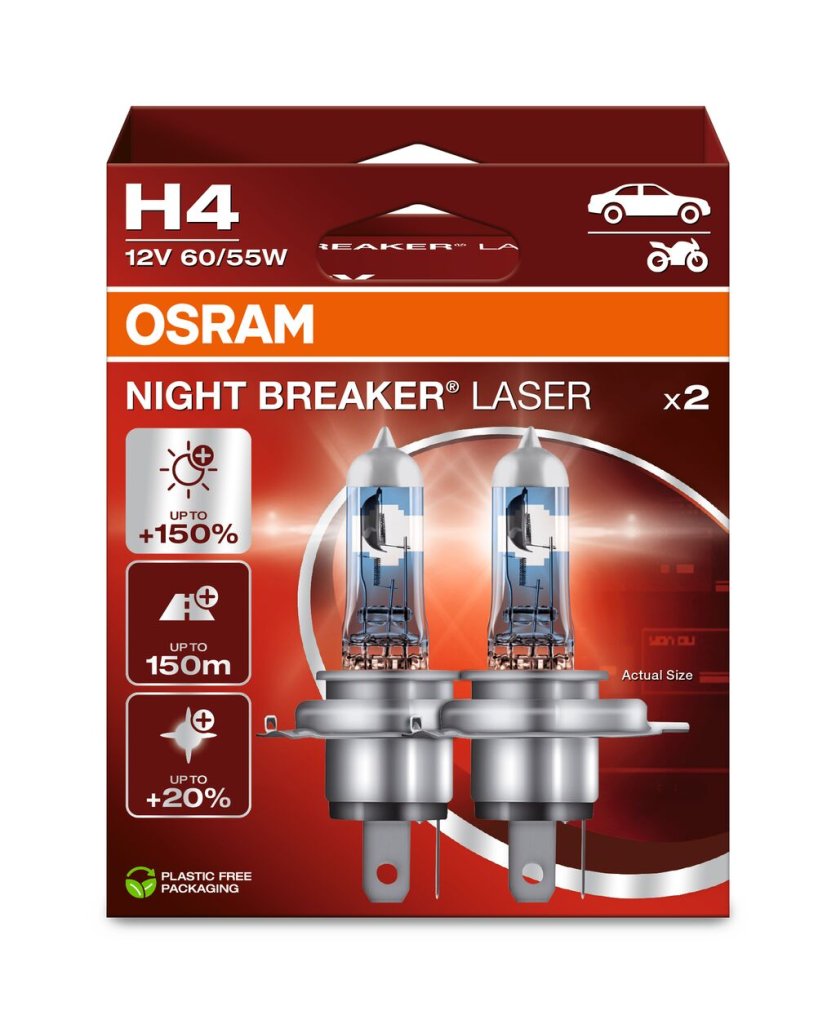 h4 osram night breaker laser 150 - Royal Tuning autó és motoros kiegészítő webshop