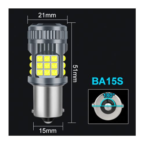 ba15s led izzo piros eros 3 - Royal Tuning autó és motoros kiegészítő webshop