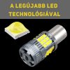 BA15S led piros CANBUS 2db - Image 8