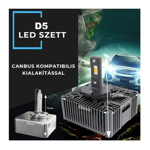 d5 led izzo xenon helyett 4 - Royal Tuning autó és motoros kiegészítő webshop