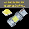 T20 W21W led CANBUS piros 2db - Image 5