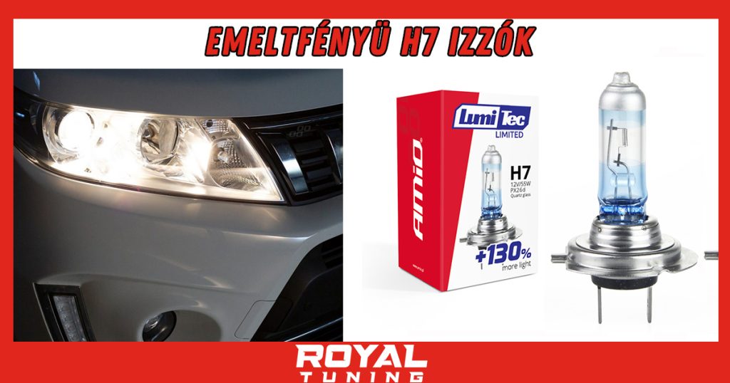 emeltfenyu h7 izzok - Royal Tuning autó és motoros kiegészítő webshop