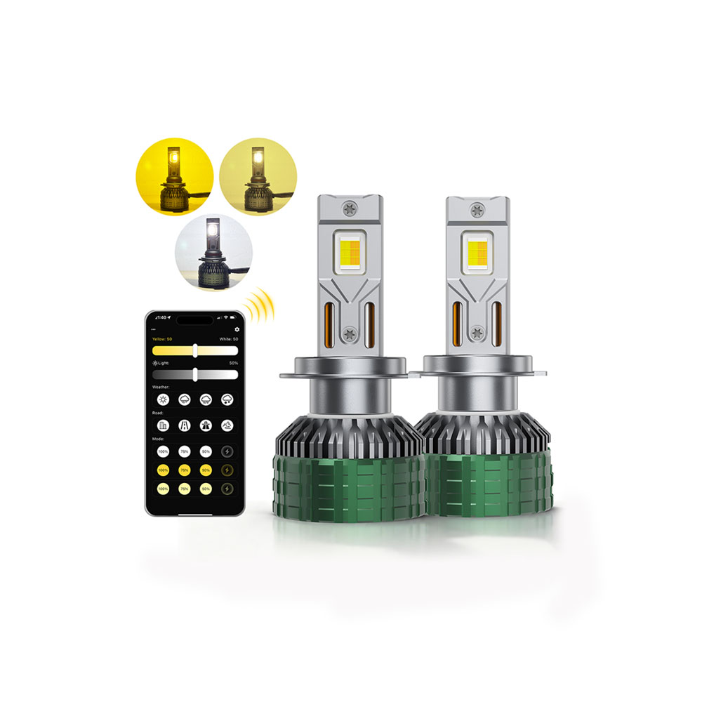 H11 Smart LED szett Bluetooth APP vezérléssel 1 H11 Smart LED szett Bluetooth APP vezérléssel