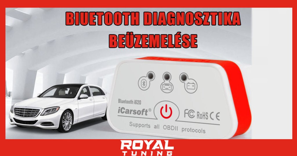 bluetooth autodiagnosztika beuzemelese - Royal Tuning autó és motoros kiegészítő webshop