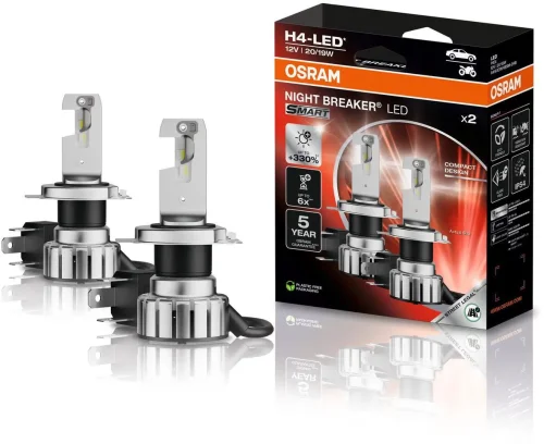 osram led h4 e jeles night breaker led 1 - Royal Tuning autó és motoros kiegészítő webshop