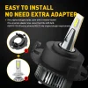 H7 Led izzó 2db Kia adapteres - Image 5