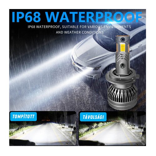 H11 Led izzó V25 Series 2db - Image 8