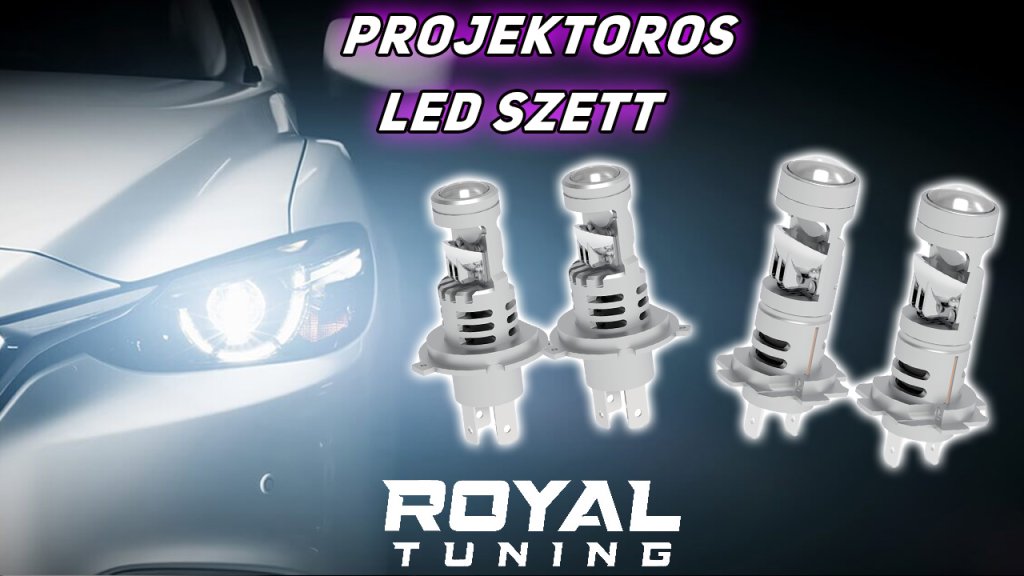 Projektoros led szett bemutató