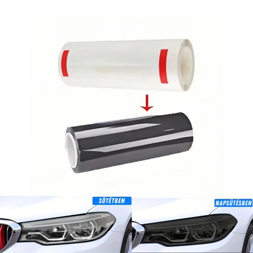 napfenyre sotetedo lampafolia fotokromatikus folia - Royal Tuning autó és motoros kiegészítő webshop