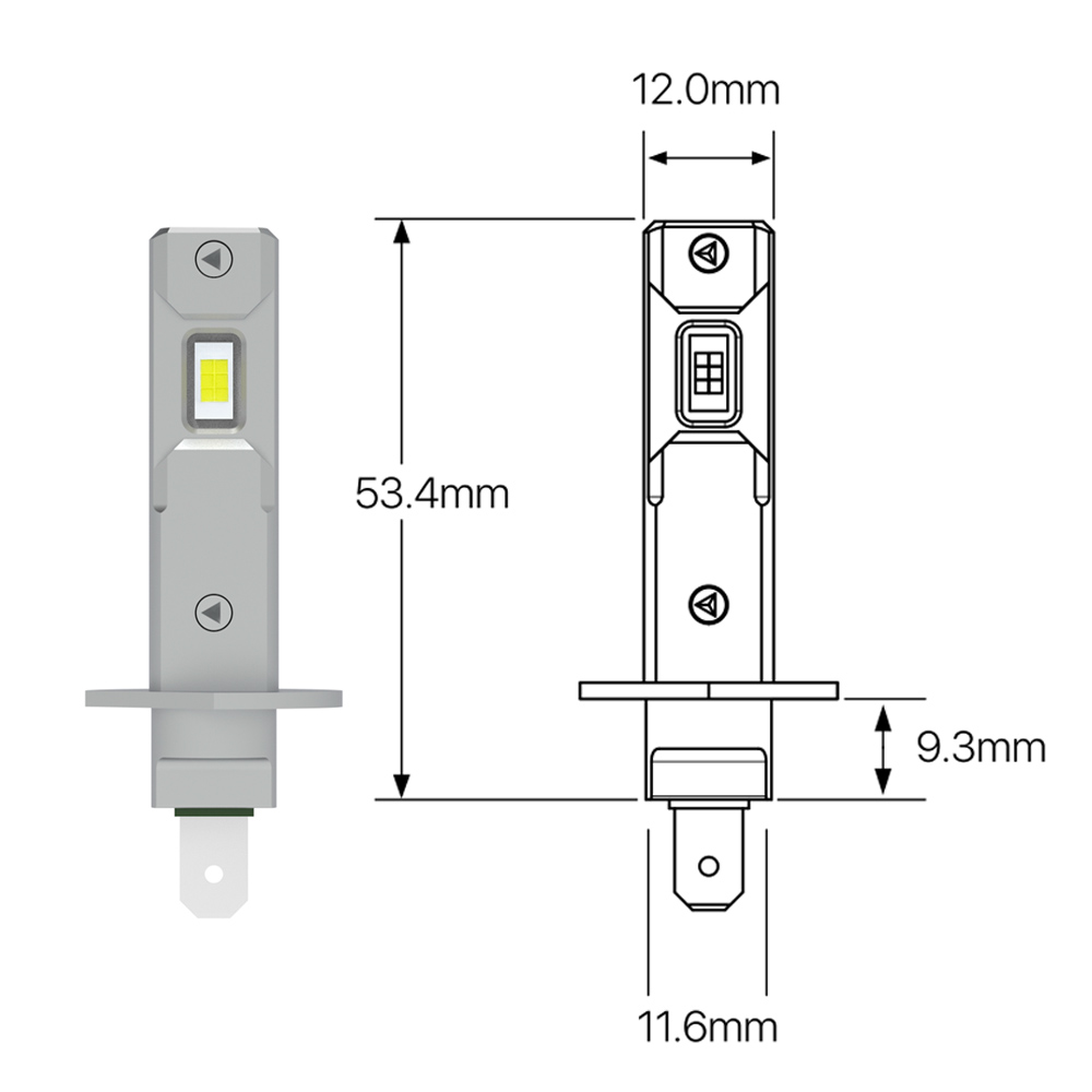H1 Led izzó 2db M13 Series 4300K 4 H1 Led izzó 2db M13 Series 4300K - Image 4