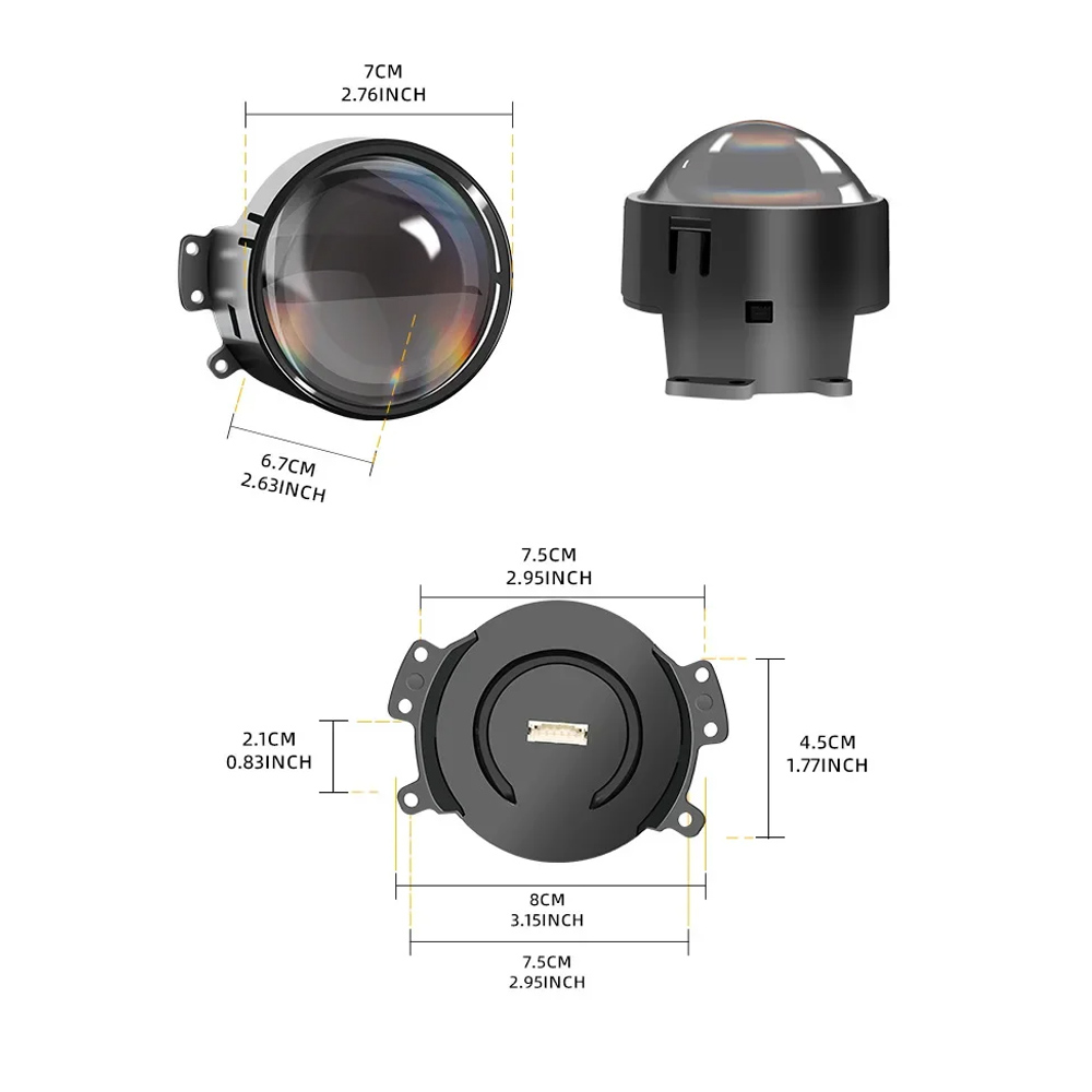 Ördög szem projektor autóhoz, motorhoz 3 Ördög szem projektor autóhoz, motorhoz - Image 3
