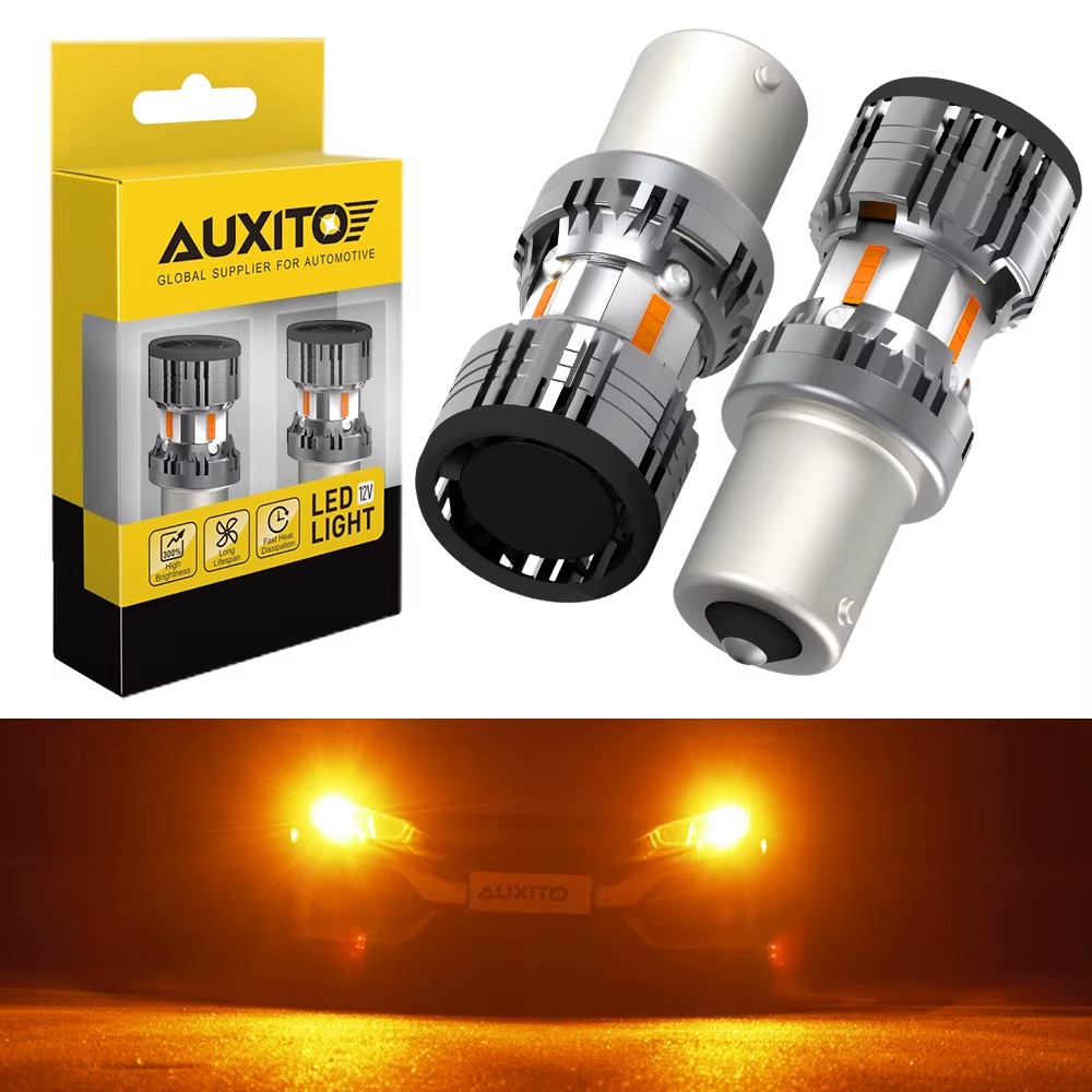 BAU15S led narancssárga CANBUS 2db AUXITO 5 BAU15S led narancssárga CANBUS 2db AUXITO - Image 5