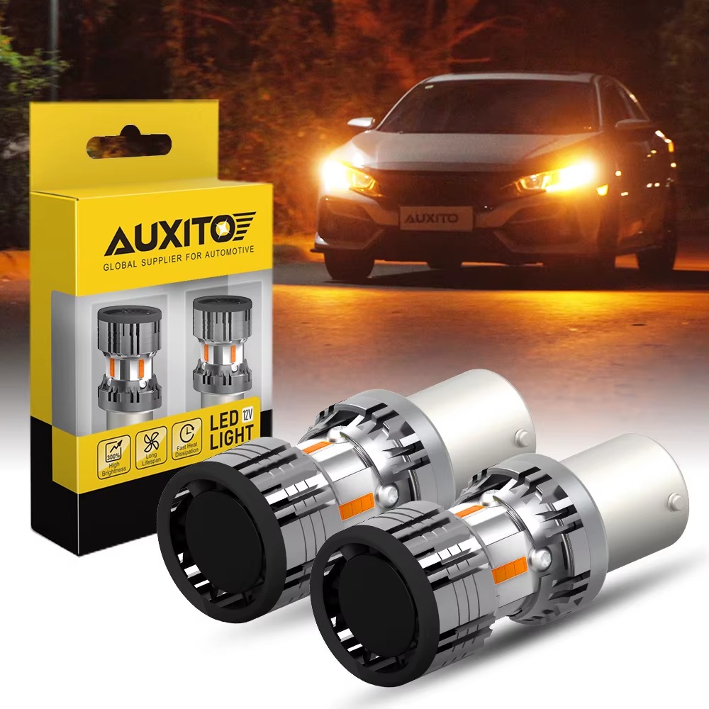 iranyjelzo led szett sarga auxito led 3 - Royal Tuning autó és motoros kiegészítő webshop