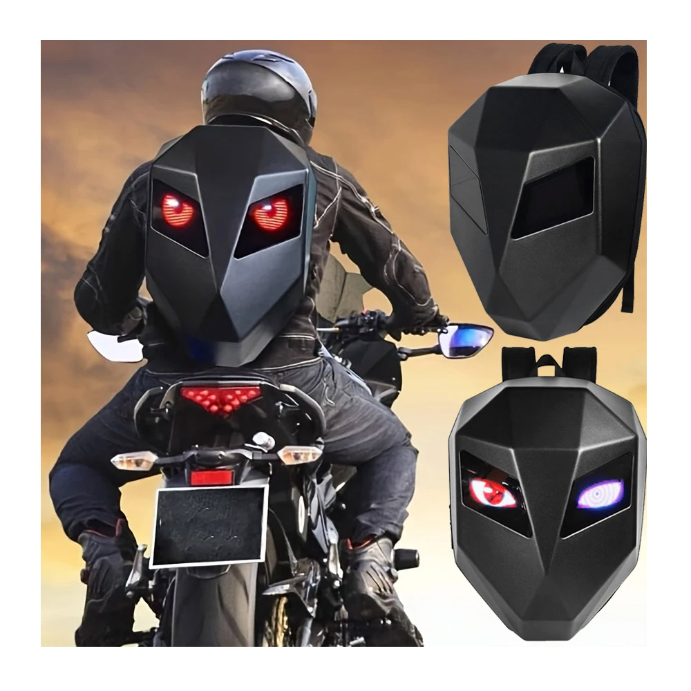 LED kijelzős motoros hátizsák – Bluetooth APP vezérléssel, RGB kijelzővel 2 LED kijelzős motoros hátizsák – Bluetooth APP vezérléssel, RGB kijelzővel - Image 2