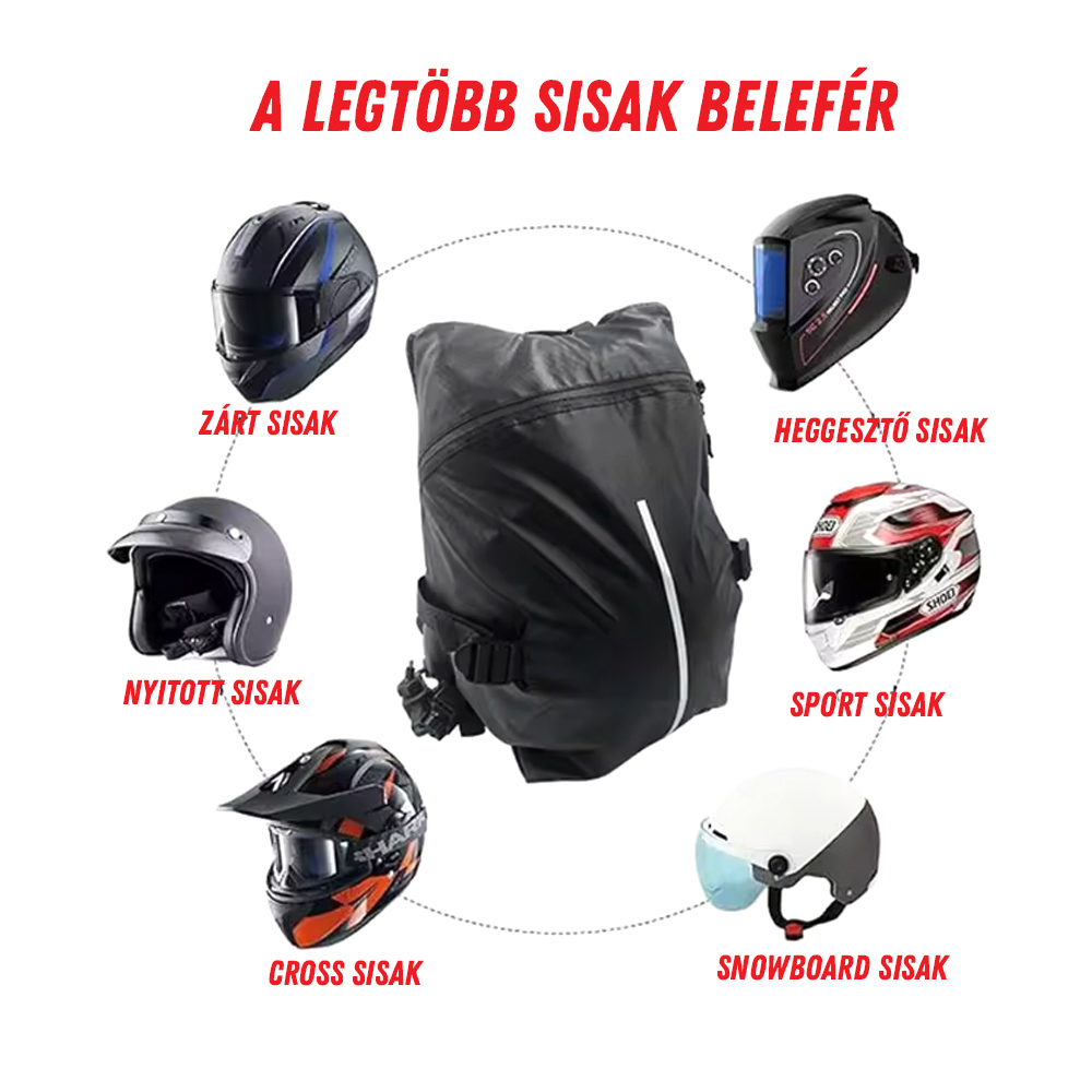 Motoros hátizsák sisaktartós 4 Motoros hátizsák sisaktartós - Image 4
