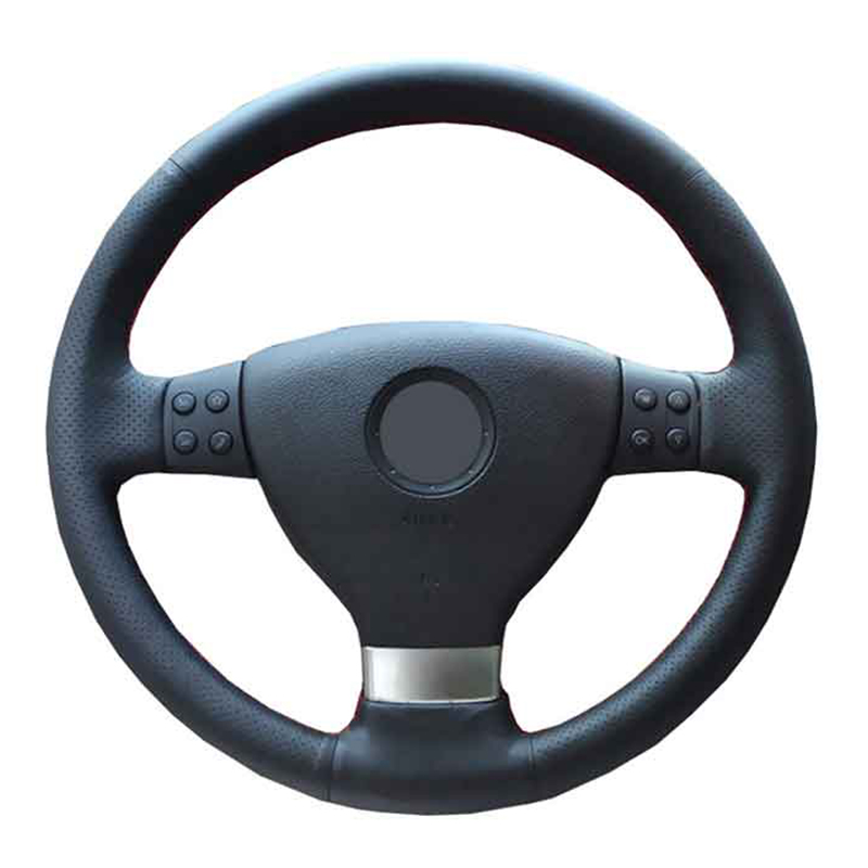 VW Golf 5 bőr kormányvédő – méretpontos, varrható kivitel 1 VW Golf 5 bőr kormányvédő – méretpontos, varrható kivitel