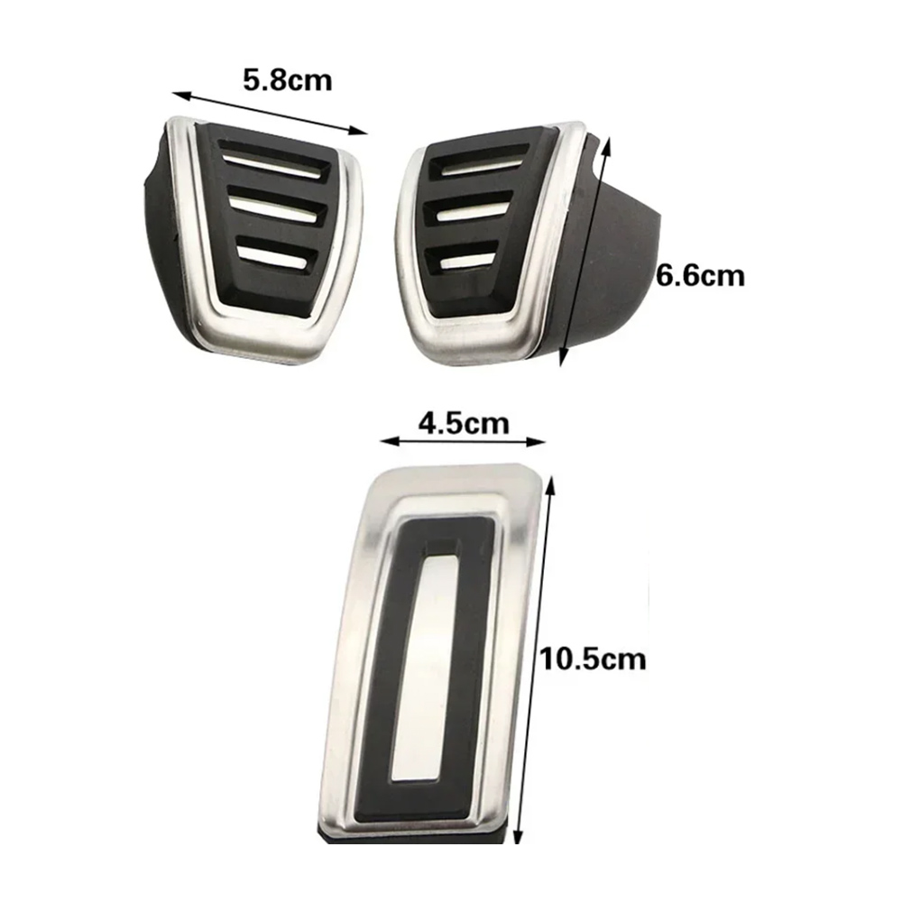 Volkswagen pedál szett manuális 2 Volkswagen pedál szett manuális - Image 2