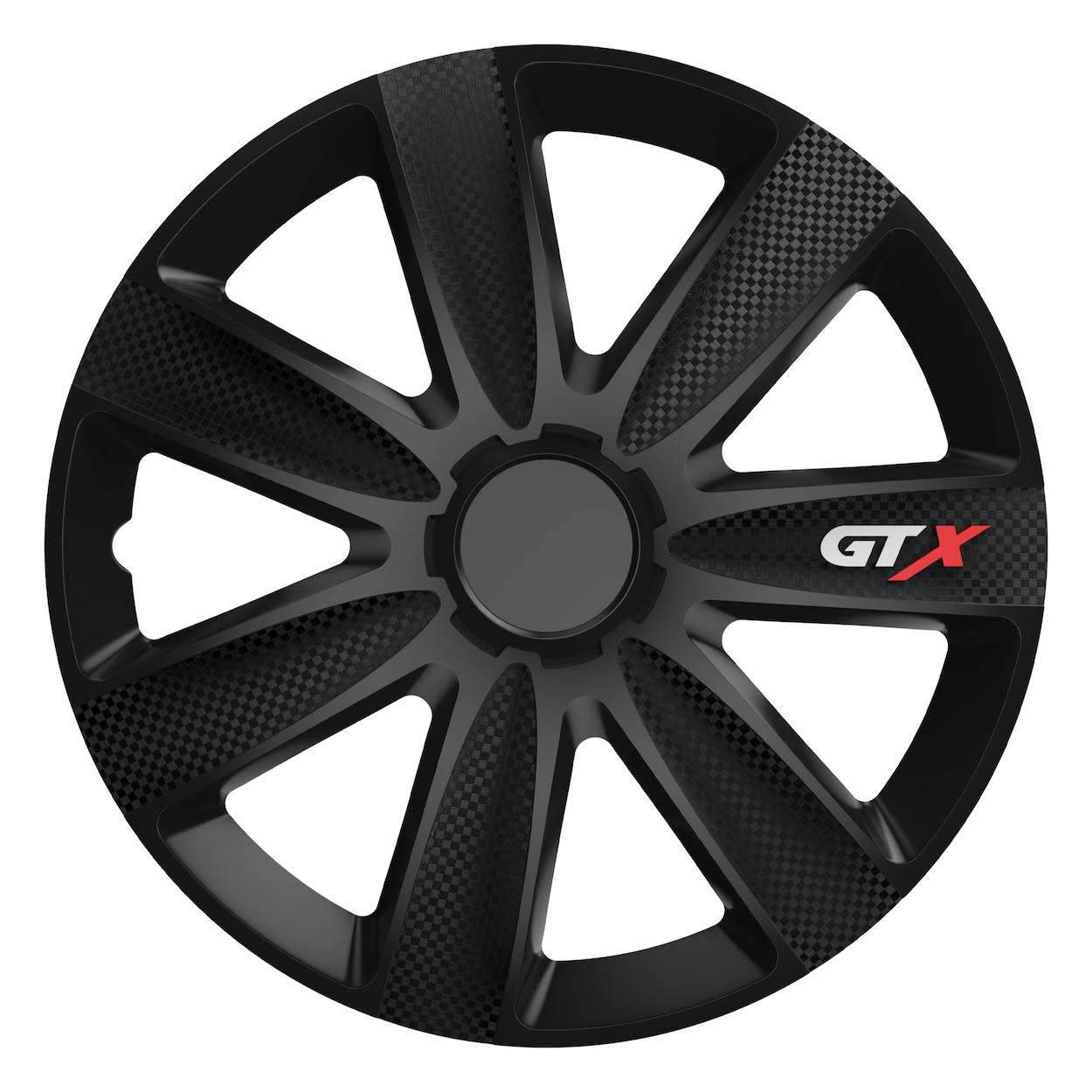 Dísztárcsa 15″ GTX Carbon Black 4db 1 Dísztárcsa 15″ GTX Carbon Black 4db