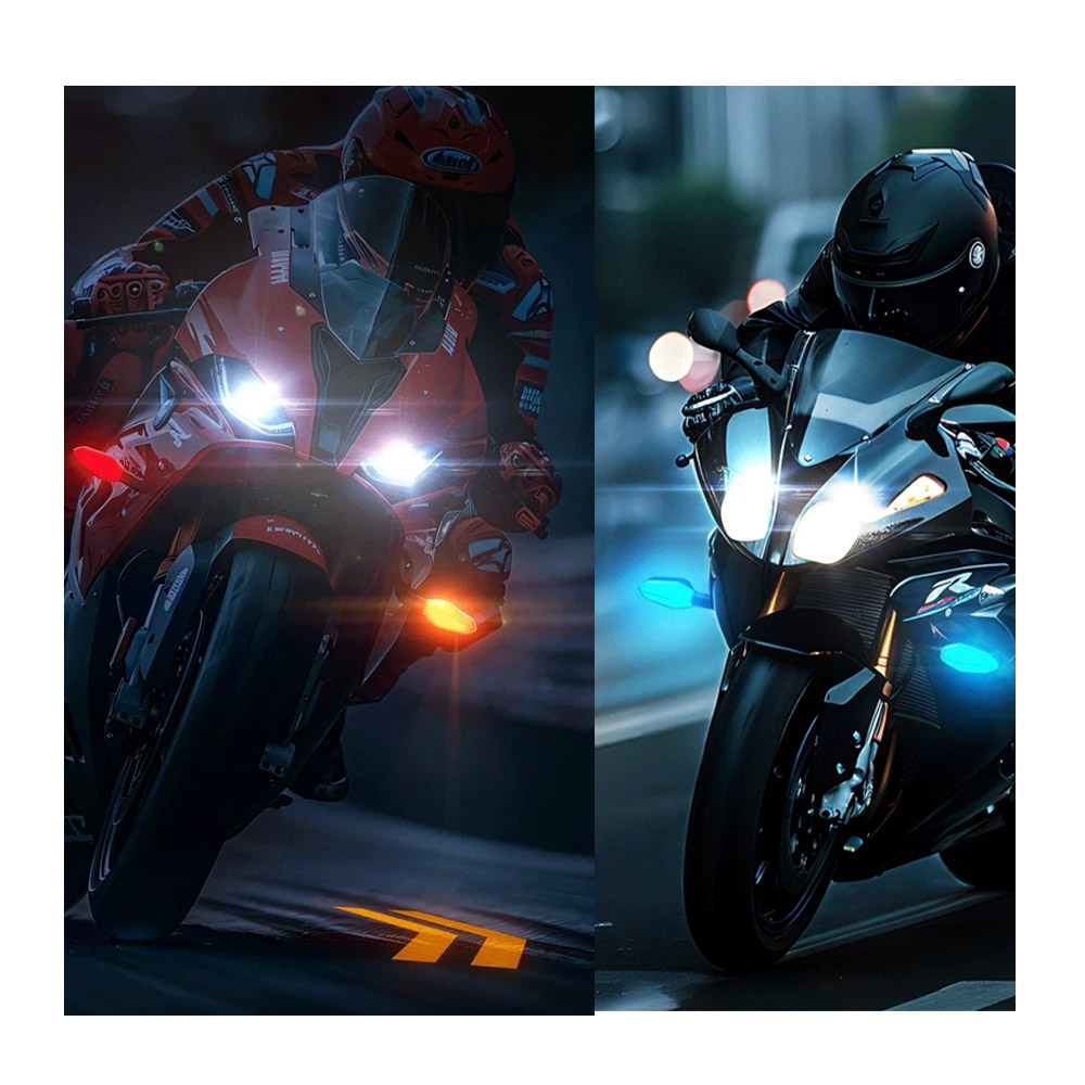 Ledes index motorra projektorral párban 5 Ledes index motorra projektorral párban - Image 5