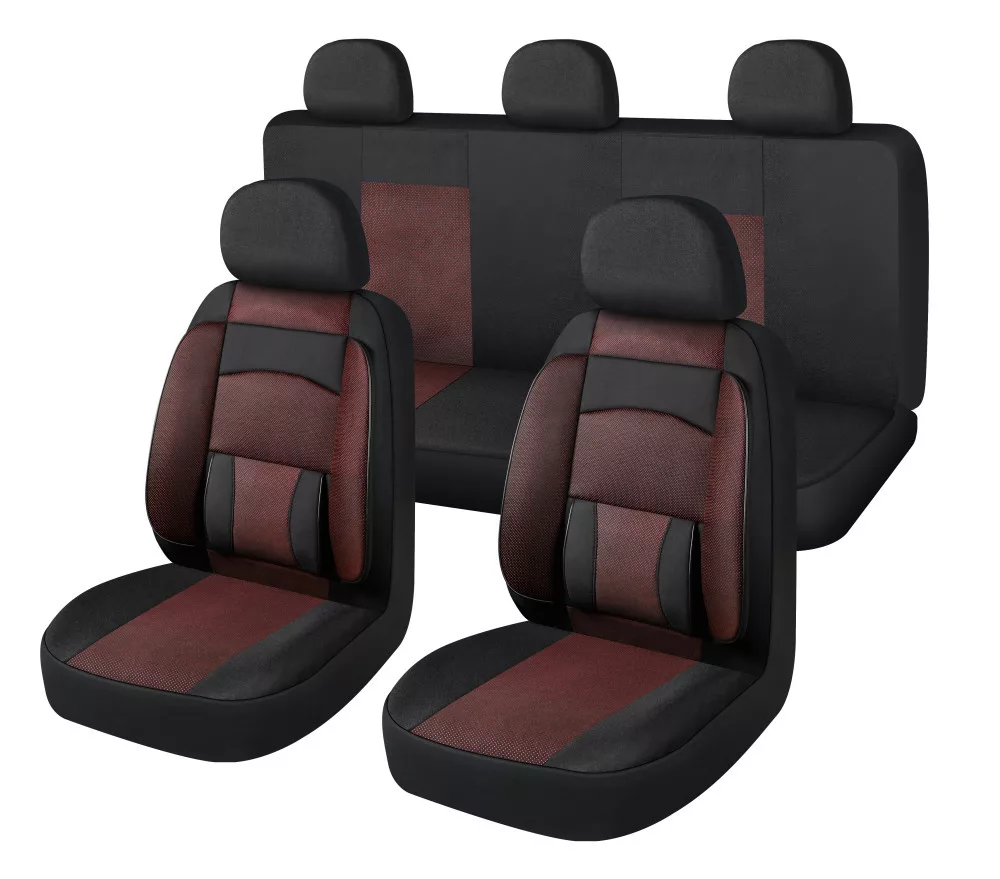 Üléshuzat szett univerzális 11 részes piros 1 Üléshuzat szett univerzális 11 részes piros