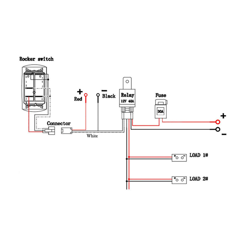 Univerzális kapcsoló ködlámpa,munkalámpa kapcsoló 2 Univerzális kapcsoló ködlámpa,munkalámpa kapcsoló - Image 2