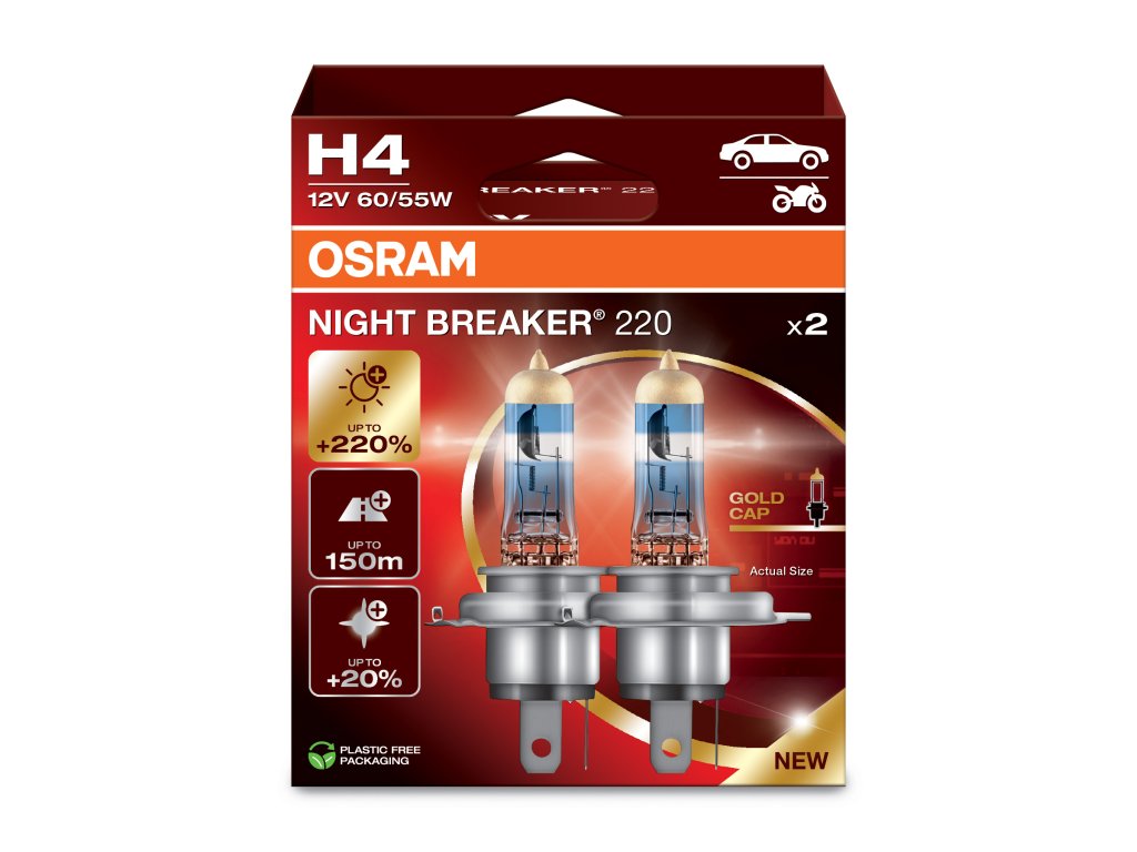 h4 osram night breaker laser 220 1 - Royal Tuning autó és motoros kiegészítő webshop