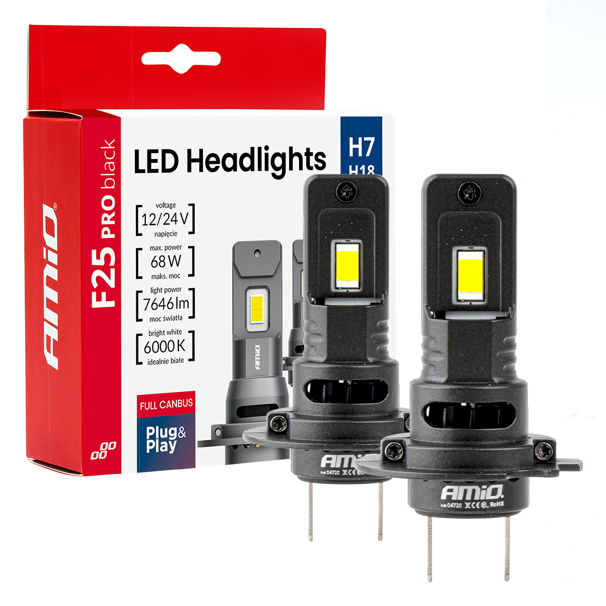 H7 LED F25 PRO BLACK Series – 12/24V FULL CANBUS 1 H7 LED F25 PRO BLACK Series – 12/24V FULL CANBUS