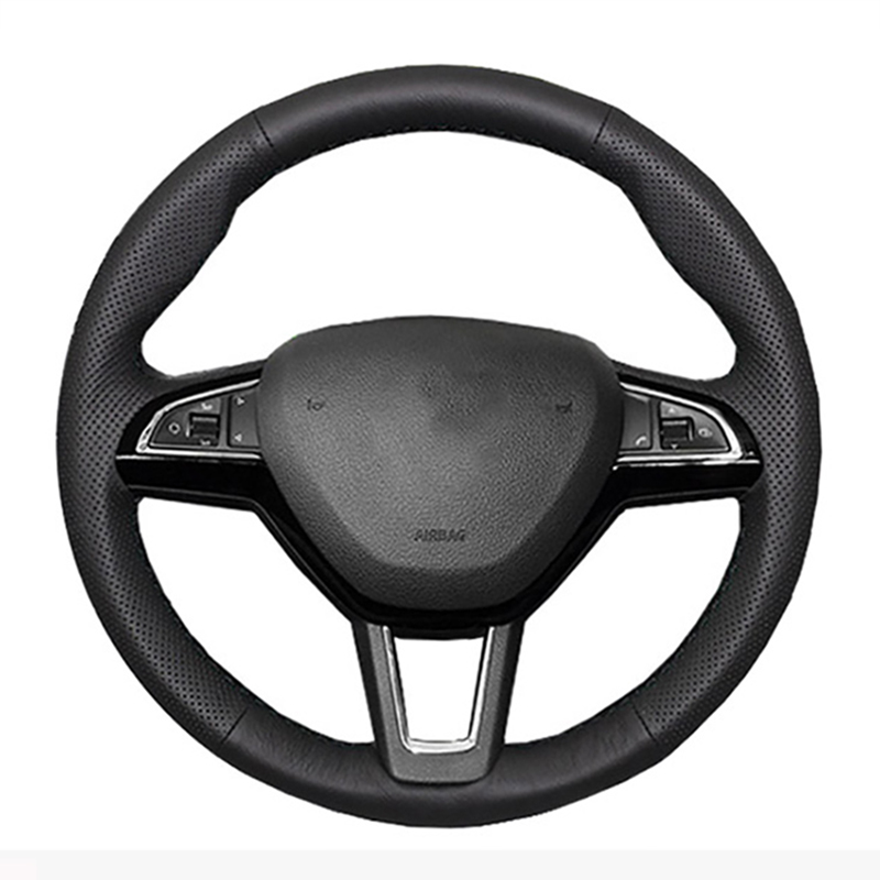 Skoda bőr kormányvédő – méretpontos, varrható kivitel Octavia Fabia Fabia Rapid 3 Skoda bőr kormányvédő – méretpontos, varrható kivitel Octavia Fabia Fabia Rapid - Image 3