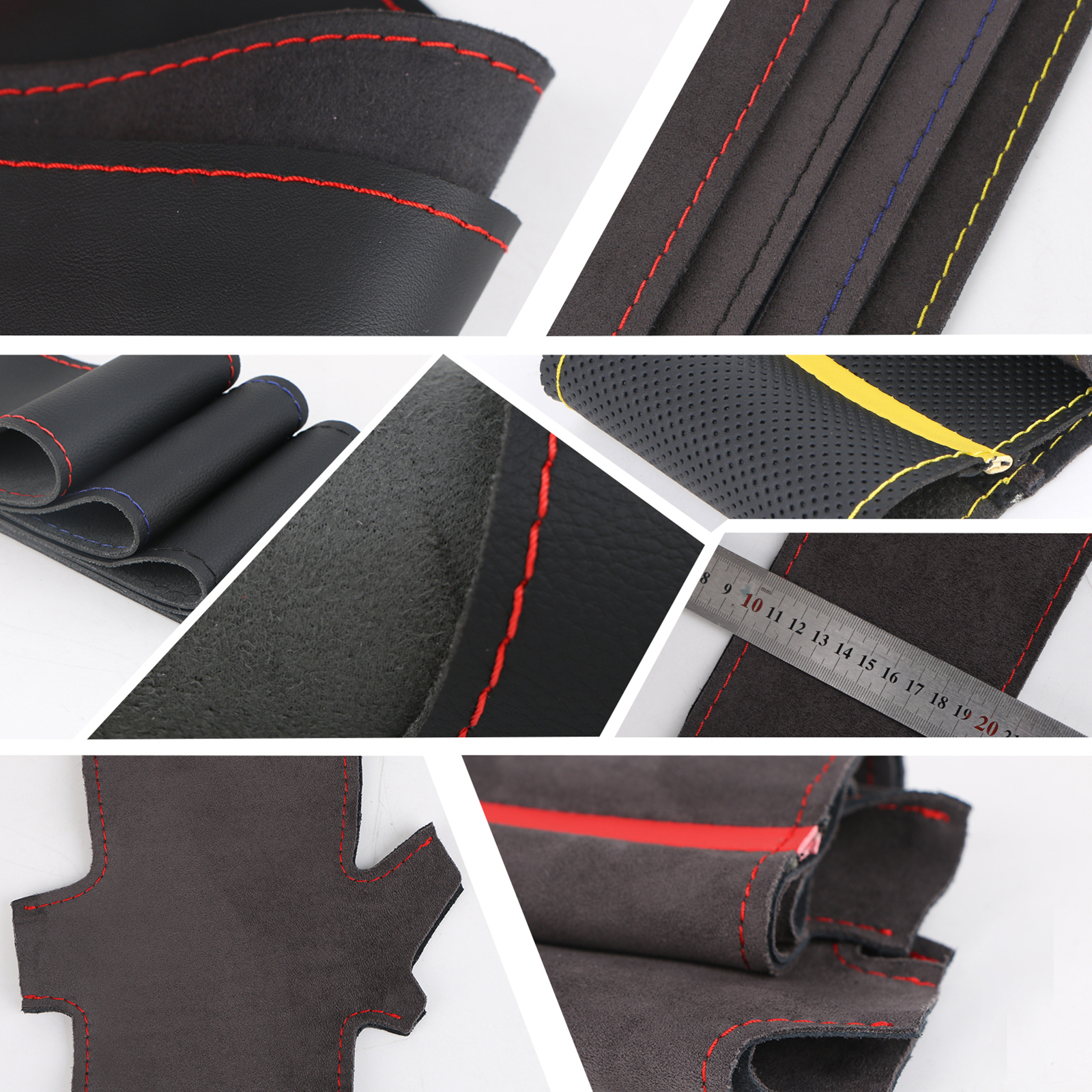 Skoda bőr kormányvédő – méretpontos, varrható kivitel Octavia Fabia Fabia Rapid 2 Skoda bőr kormányvédő – méretpontos, varrható kivitel Octavia Fabia Fabia Rapid - Image 2