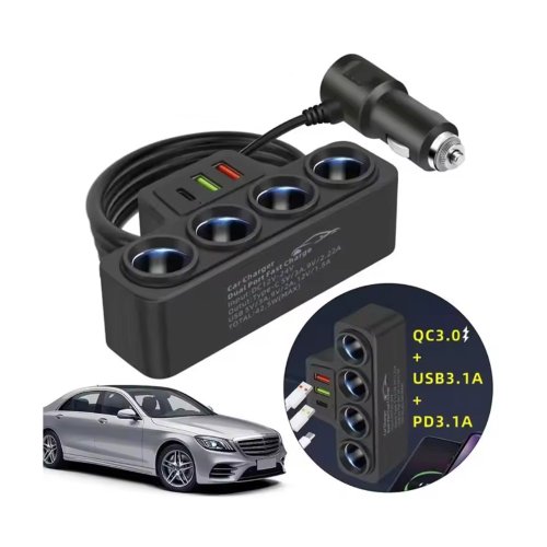 Home 17 Szivargyujtó elosztó és töltő 4port