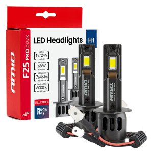 H1 LED F25 PRO BLACK Series – 12/24V FULL CANBUS
