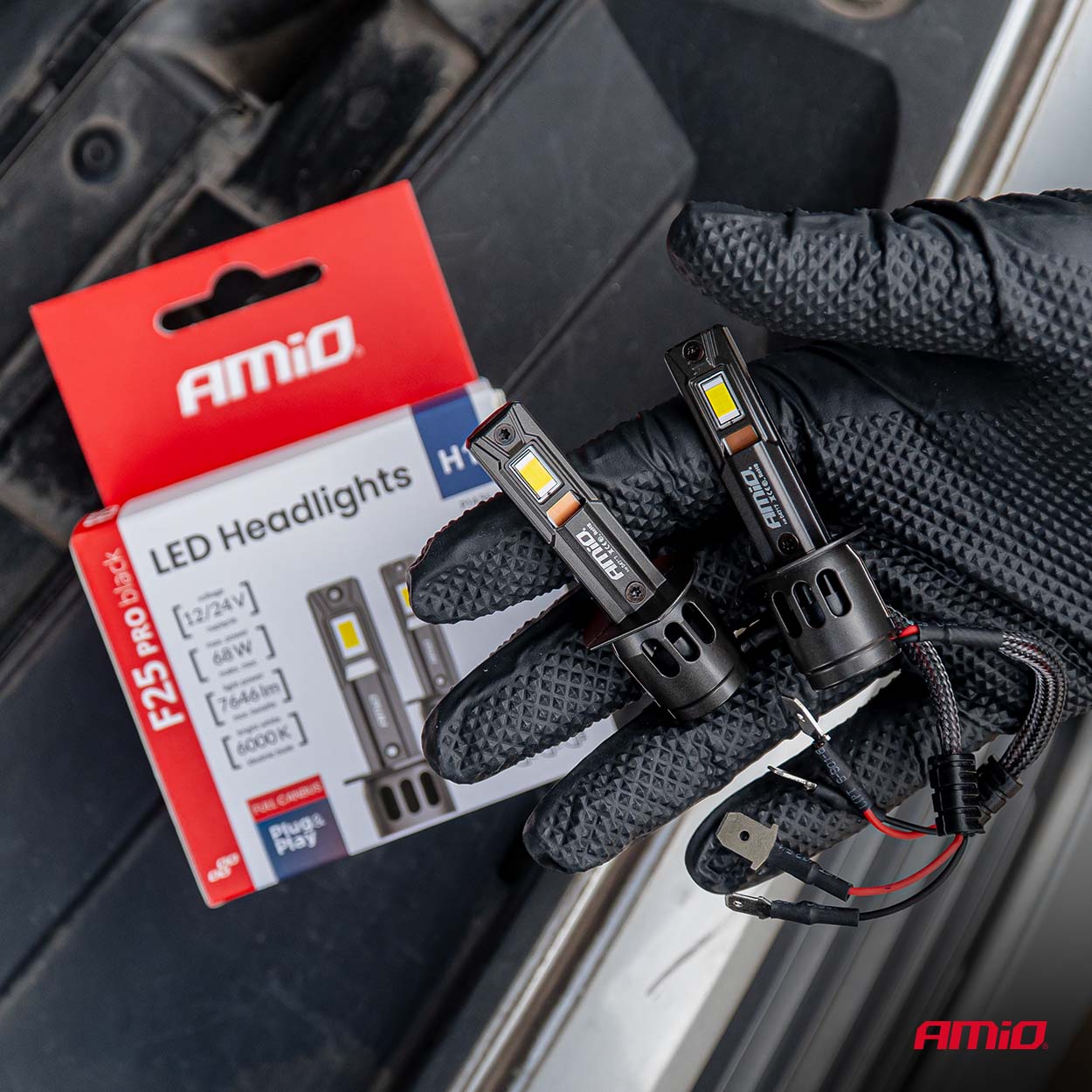 H1 LED F25 PRO BLACK Series – 12/24V FULL CANBUS 4 H1 LED F25 PRO BLACK Series – 12/24V FULL CANBUS - Image 4