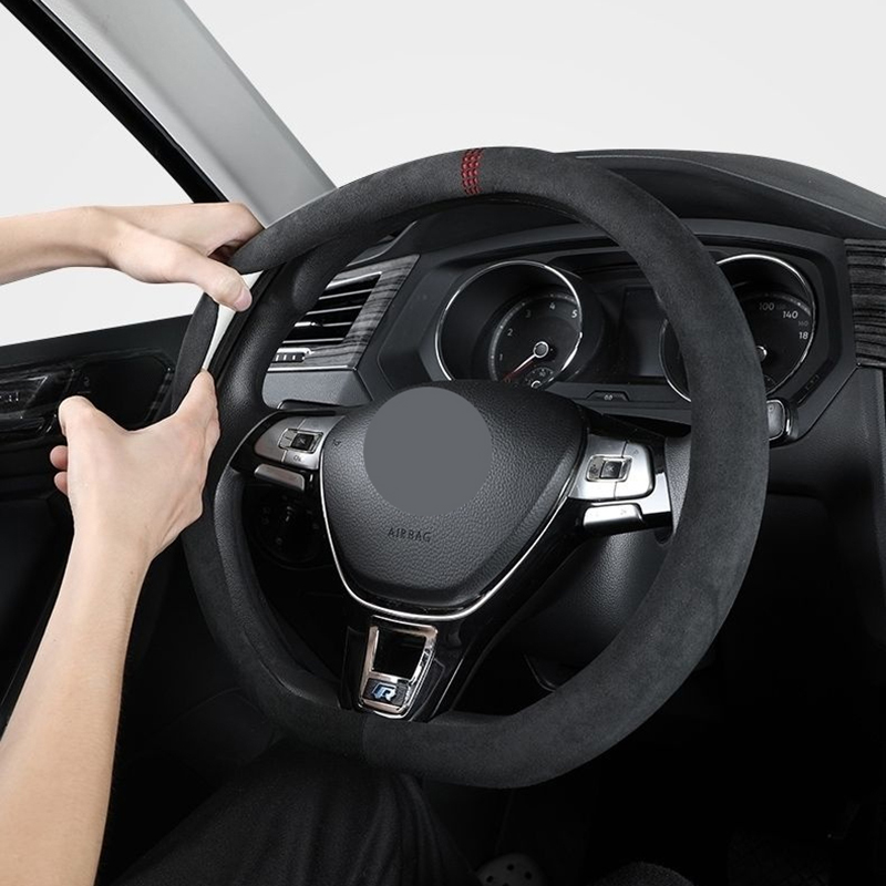 Kormányvédő alkantara stílusú 3 Kormányvédő alkantara stílusú - Image 3