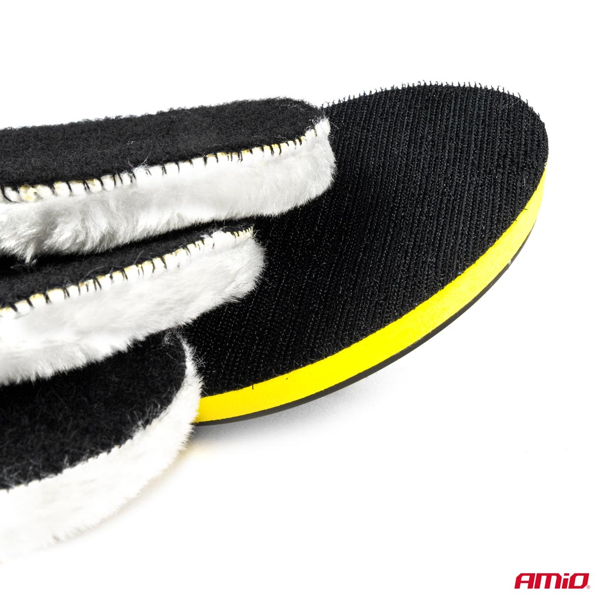 Polírozó szett fúróba fogható gyapjú korong 4 darabos 125mm 2 Polírozó szett fúróba fogható gyapjú korong 4 darabos 125mm - Image 2