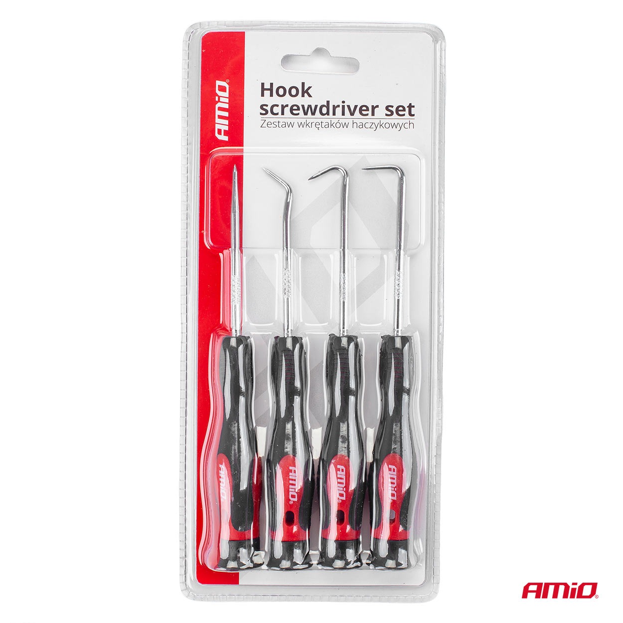 Professzionális kampós szerszámkészlet csúszásmentes markolattal 2 Professzionális kampós szerszámkészlet csúszásmentes markolattal - Image 2