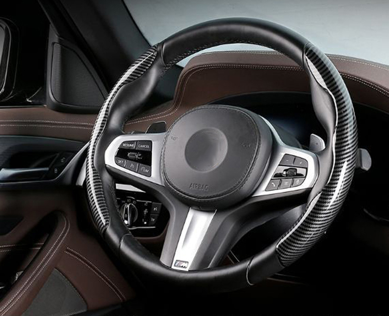 Kormányvédő burkolat karbon mintával 2 Kormányvédő burkolat karbon mintával - Image 2