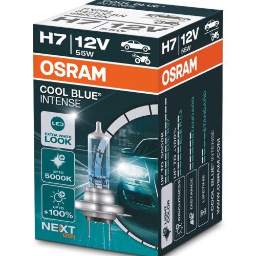 Osram Cool Blue Intense NextGen +100% H7 55w 1db