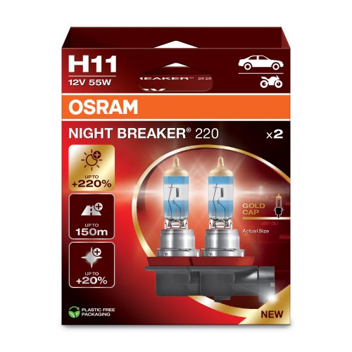 Osram Night breaker laser +220% H11 55w 2db