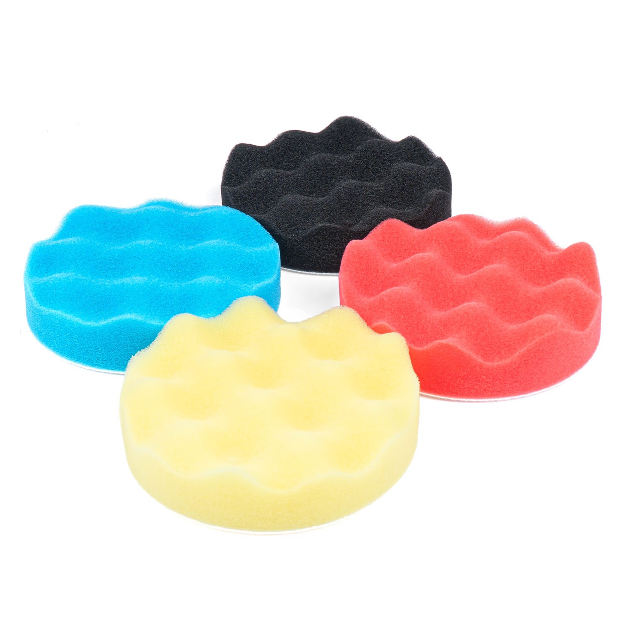 Polírozó korong szivacs készlet 4 darab 125mm 1 Polírozó korong szivacs készlet 4 darab 125mm