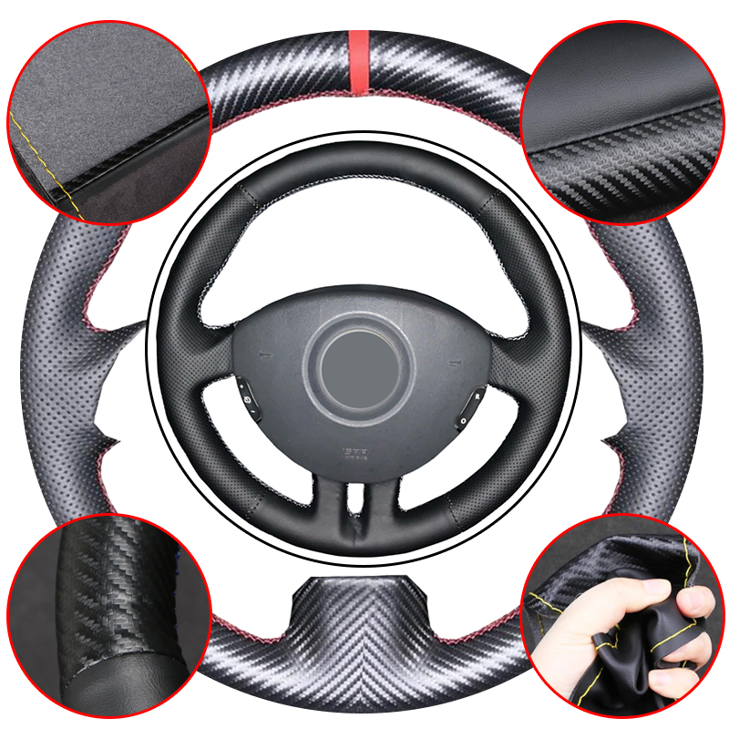 Renault bőr kormányvédő – méretpontos, varrható kivitel 7 Renault bőr kormányvédő – méretpontos, varrható kivitel - Image 7