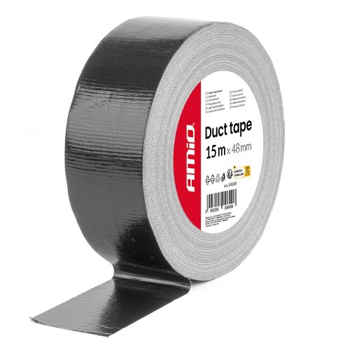 Fekete duct tape – erős, univerzális ragasztószalag 48 mm x 15 m