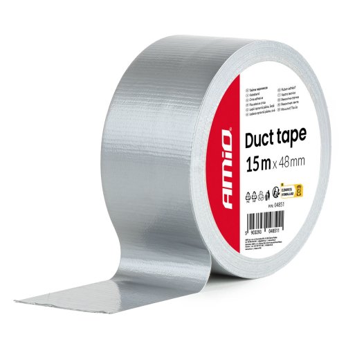 Szürke duct tape – erős, univerzális ragasztószalag 48 mm x 15 m