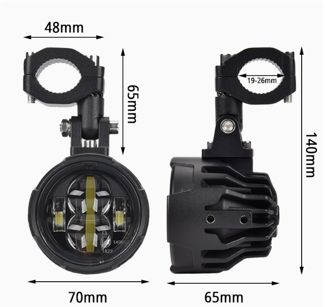 Ledes motor kiegészítő lámpa párban E CE jeles 6 Ledes motor kiegészítő lámpa párban E CE jeles - Image 6