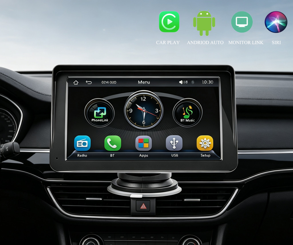 Magyar nyelvű Android Autó és CarPlay Multimédia rendszer - 12V 1 Magyar nyelvű Android Autó és CarPlay Multimédia rendszer - 12V