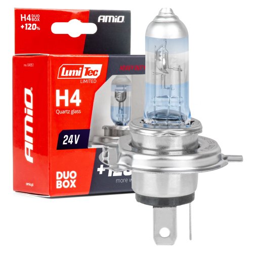Home 14 H4 izzó 24V +120% emelt fényerővel 2db