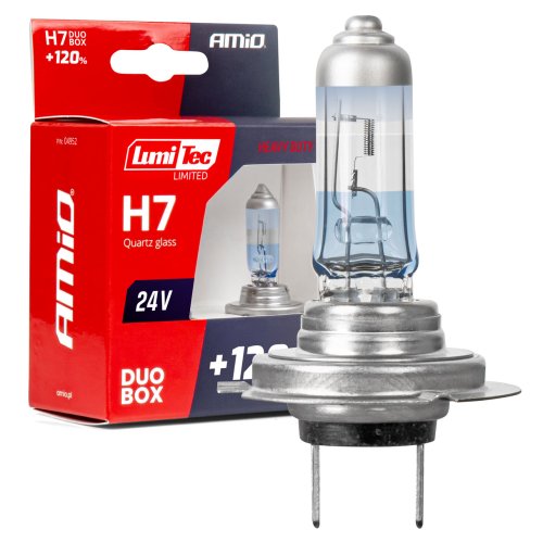 Home 13 H7 izzó 24V +120% emelt fényerővel 2db