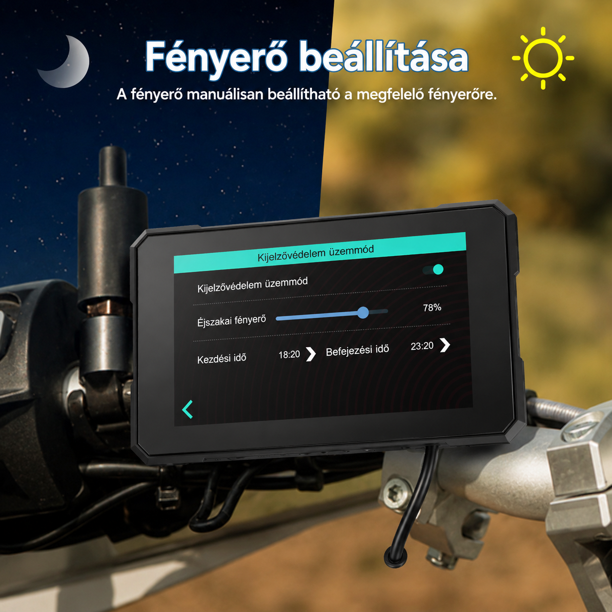 Motoros CarPlay kijelző 5" – Vezeték nélküli Apple CarPlay és Android Auto 6 Motoros CarPlay kijelző 5" – Vezeték nélküli Apple CarPlay és Android Auto - Image 6